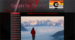 Desktop Screenshot of camperontheroad.it